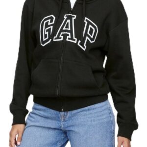 Buzo GAP Cremallera (M) Negro
